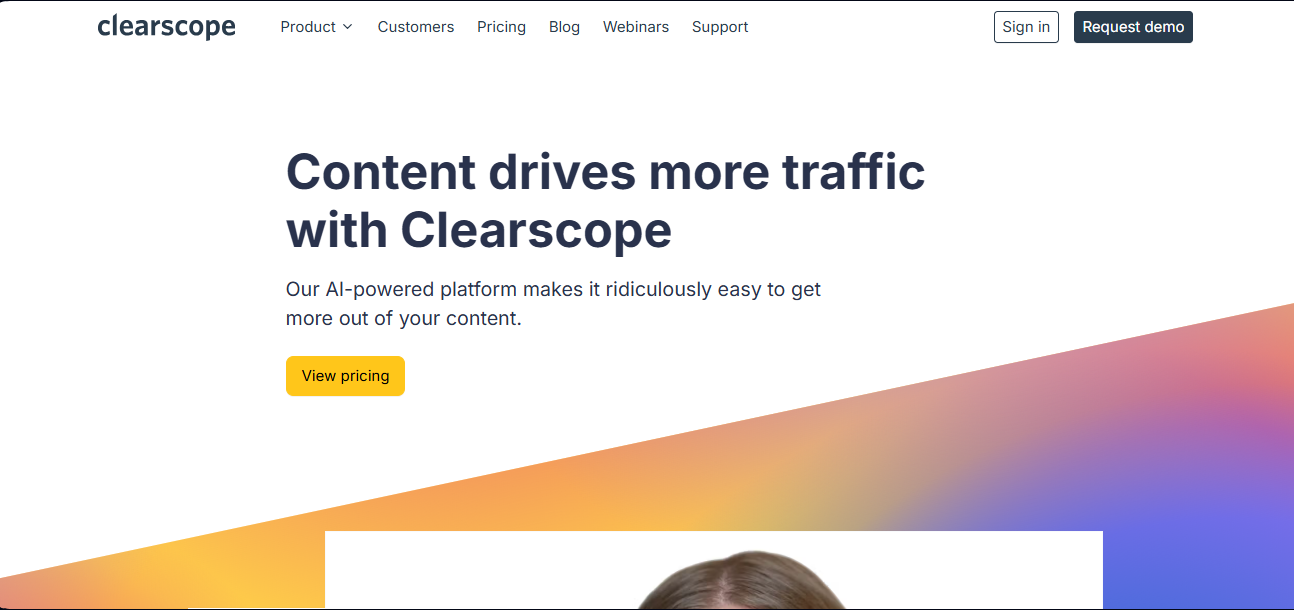 AI SEO Tools clearscope.io