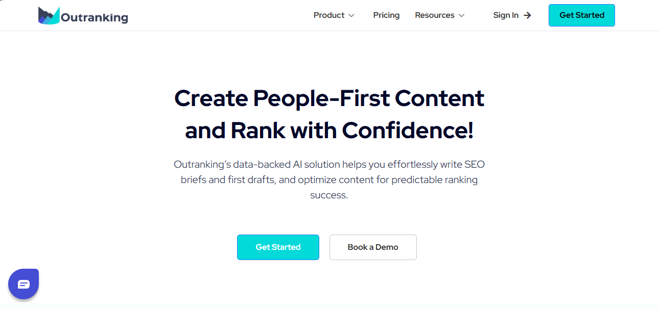 AI SEO Tools outranking.io