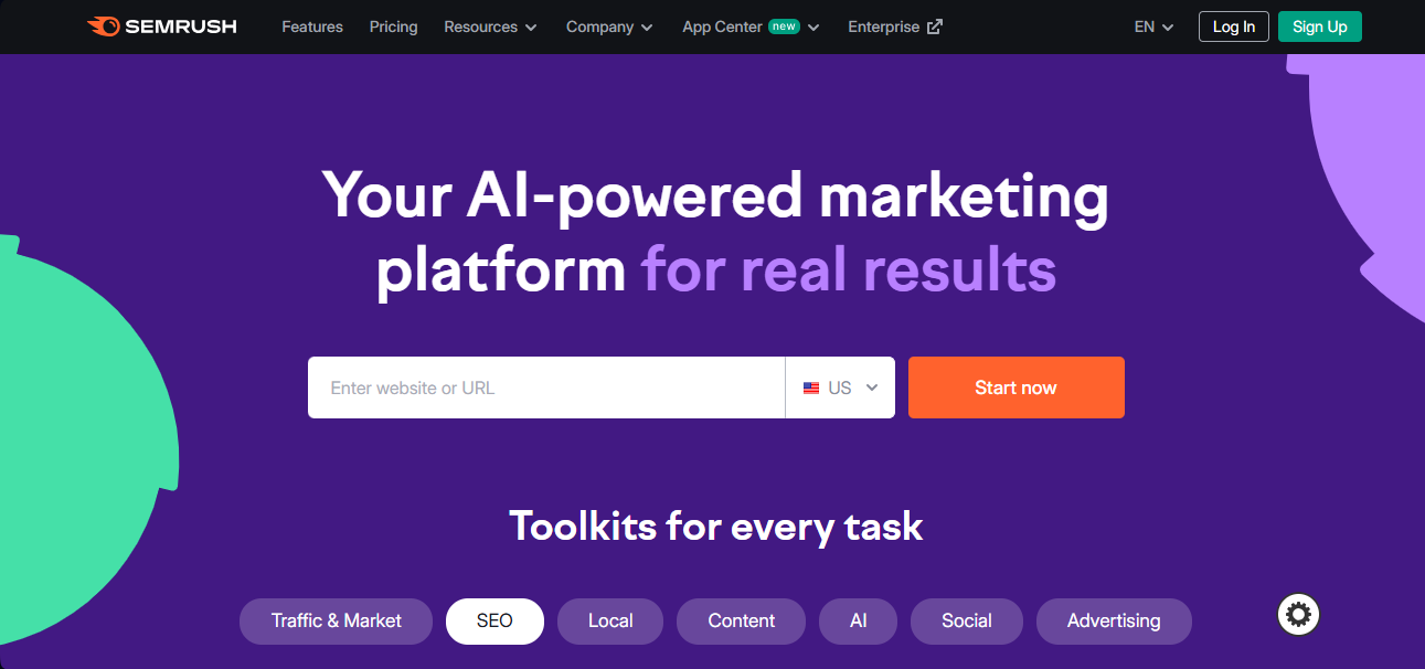 AI SEO Tools semrush.com